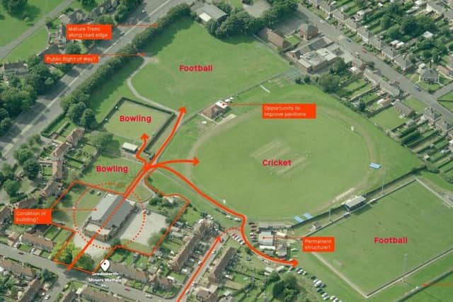 Alterations could be made to the whole grounds