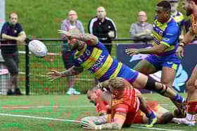 Luke Briscoe scores for the Dons. Picture: Howard Roe/AHPIX.com