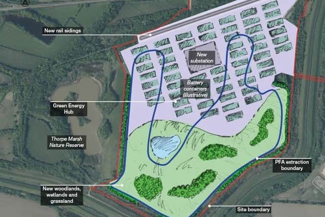 The Thorpe Marsh Indicative Masterplan