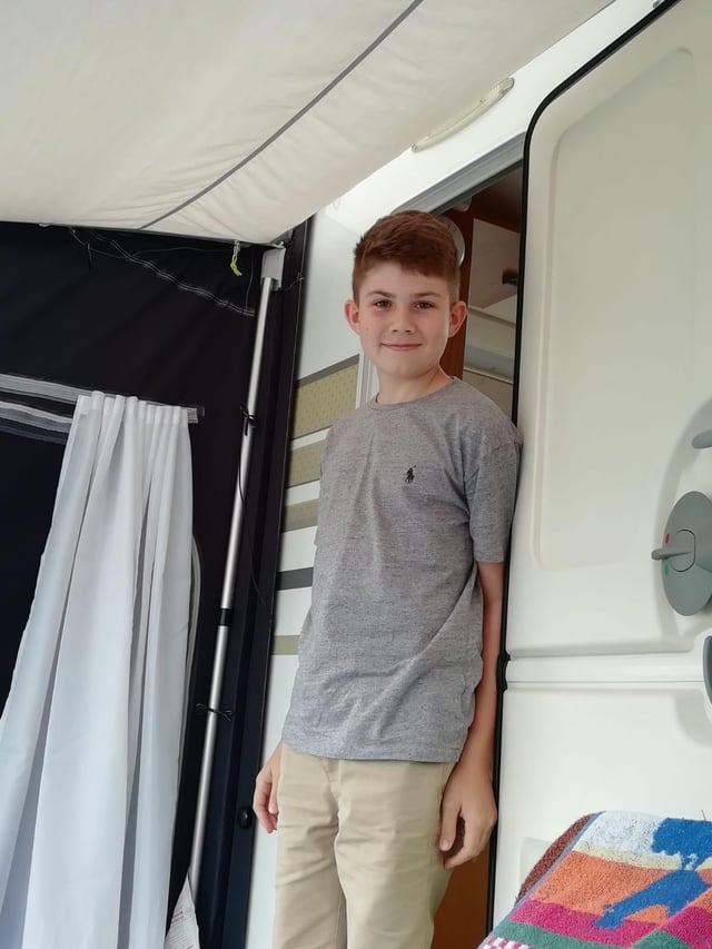 14 year old Harry Peace from Kirk Sandall in Doncaster