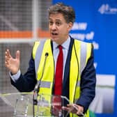 Ed Miliband at the official opening. Darren Robinson Photography