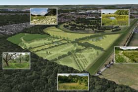 Red House Farm Habitat Bank   Artist's Impression