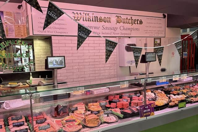 Last year it was for its sausages, now Wilkinson Butchers has been honoured for its bacon.