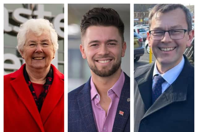 Labour's Ros Jones and Conservative Nick Fletcher have both blasted Reform UK's candidate for mayor, Alexander Jones (centre) as the gloves came off in the mayoral race.
