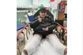 Jemma Cook suffered two broken ankles and may need to have her feet amputated following the horror plunge from her wheelchair.