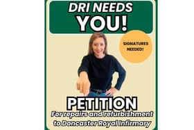 Doncaster MP Sally Jameson has launched a petition to repair Doncaster Royal Infirmary.