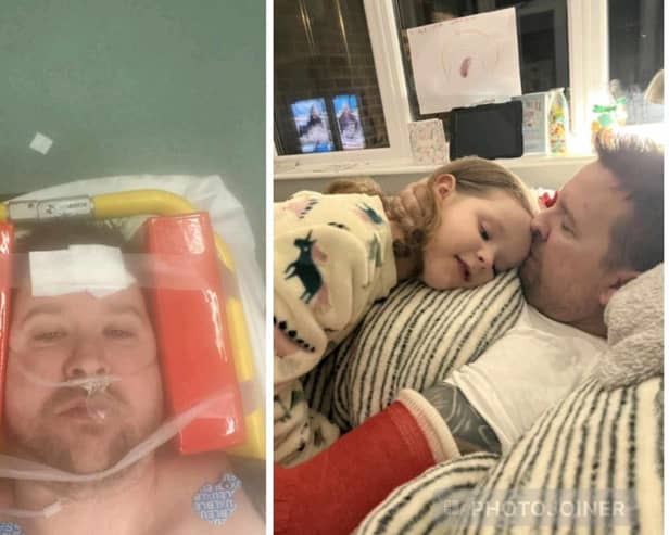 Matthew suffered life changing injuries in the horror smash on the A1.