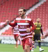 Jon Taylor celebrates his goal against Bristol Rovers. Picture: Howard Roe/AHPIX