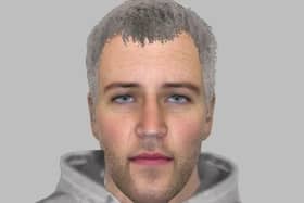 Officers have released this e-fit of a man they would like to speak to in connection with a report of lewd behaviour in Doncaster.