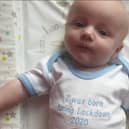 Charlie Lane Hall was born during lockdown at Doncaster Royal Infirmary