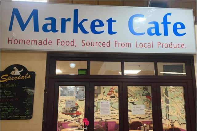 The owner of the Market Cafe in Doncaster is thinking of selling the business.