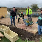 Doncaster-based Tunstall Healthcare invests in allotment spaces for local community. Pic: Tunstall Healthcare.