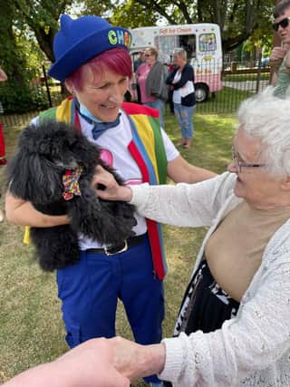 Resident Minnie said: “I loved the dog and having a dance with everyone, it was truly a wonderful afternoon.”