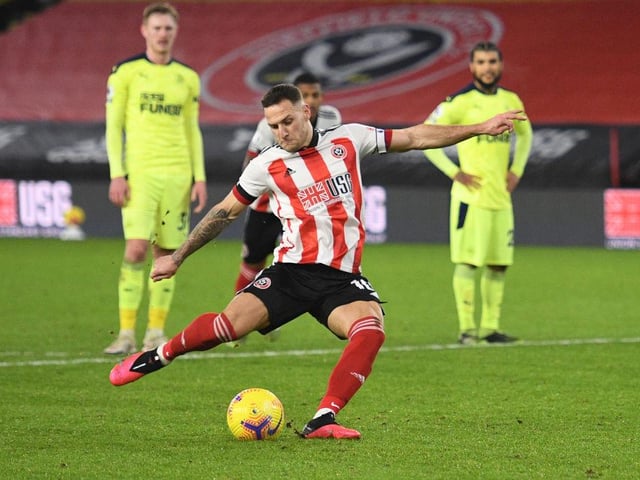 Sheffield United have rebuffed an enquiry from Derby County for striker Billy Sharp. The boyhood Blade has been limited to just nine appearances across all competitions this season. (Football Insider)
