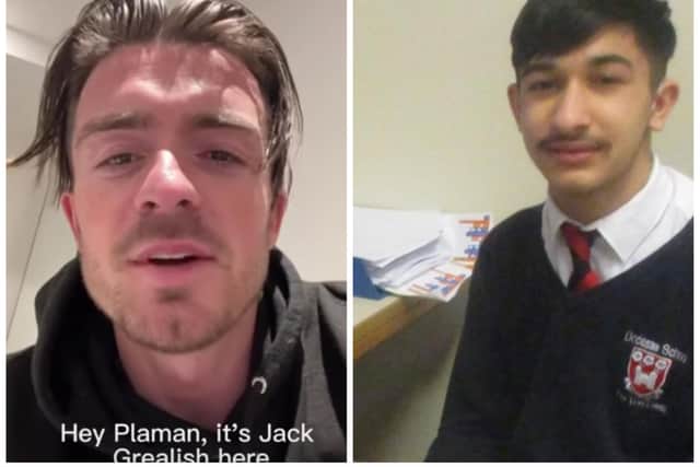 Jack Grealish sent a message of support to Plamen Ivanov as he recovers from injury.