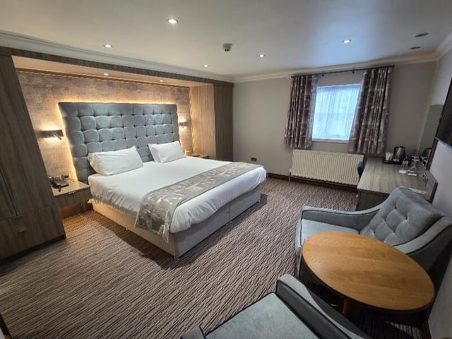 One of 60 en suite bedrooms within the hotel.