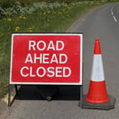 There are nine road closures this week
