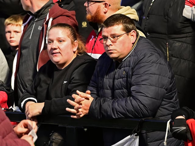 Rovers were backed by a 1,000-plus away following. Picture:Andrew Roe/AHPIX LTD.