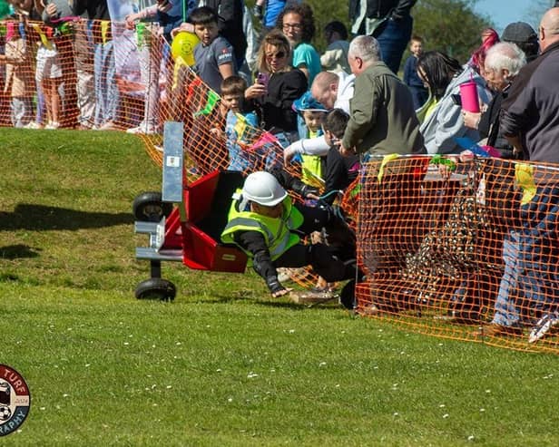 One team's run came to a sticky end