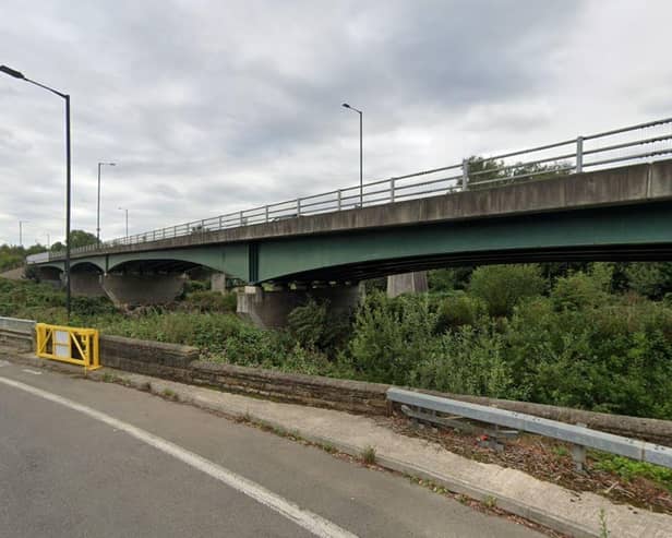 Emergency services were called to Banbury Bridge between Denaby and Mexborough.
