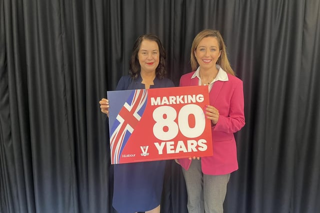 Doncaster Central Labour MP Sally Jameson marked the 80th anniversary of VE Day.