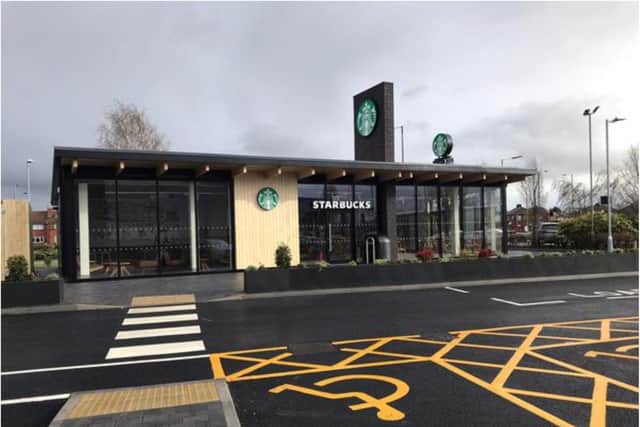 The new Starbucks branch is now open for business in Doncaster.