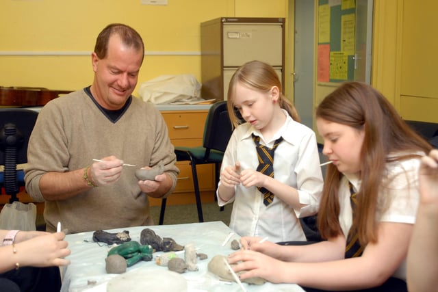 The final day at King George V School in 2007. Can you spot someone you know?