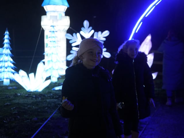Yorkshire Wildlife Park winter illuminations 2025