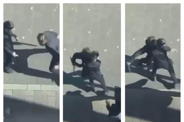 Doncaster College lockdown: Pics show knife brawl as parents fear ...