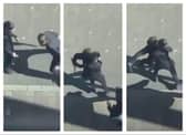 Photos show the knife brawl at Doncaster College which led to six arrests and the building being put into lockdown.
