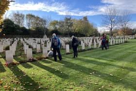 Final stop of the day was at the Stonefall Cemetery which is home to over 1,000 Commonwealth War Graves