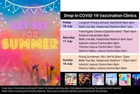 Grab a jab and get set for summer