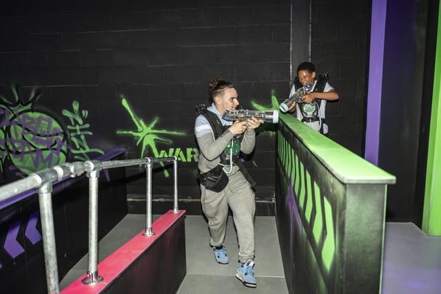 The new laser quest opens before the end of the month