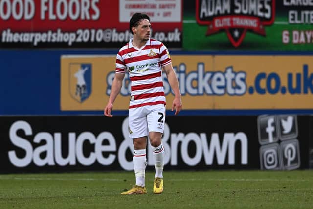 James Brown made his Doncaster Rovers debut last weekend.