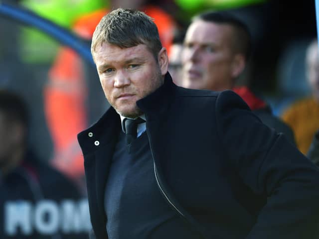 Doncaster Rovers manager Grant McCann. Photo: Jonathan Gawthorpe