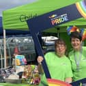Children's Air Ambulance proudly soar at Doncaster Pride.
