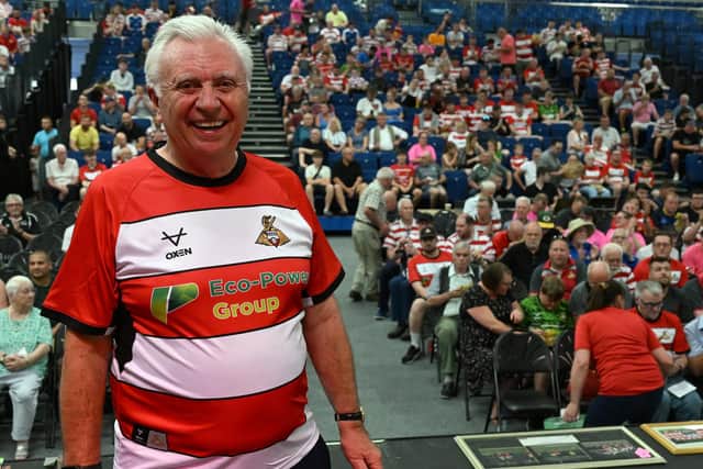 John Ryan at the Doncaster Dome.