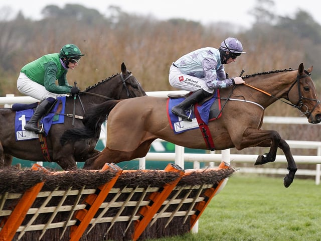 While there might be numerous Irish-trained horses in Saturday's big race, many have seen better days -- and they include Gordon Elliott's 8yo. He was a useful novice hurdler and he made a decent start to his career as a staying chaser. But his form over the past year or so has left a lot to be desired, including at the Cheltenham Festival last month.