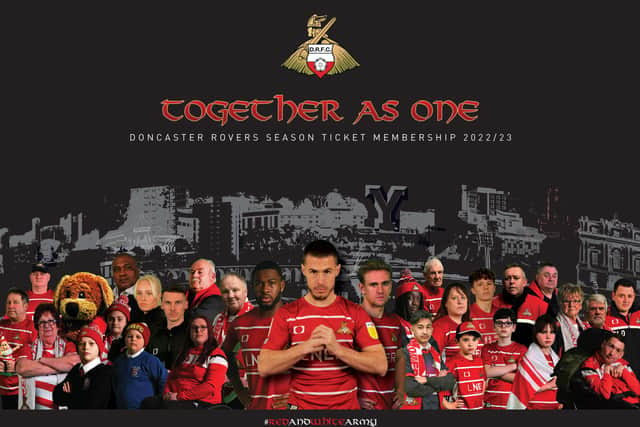 It's time to get yourself geared up for next season with Doncaster Rovers