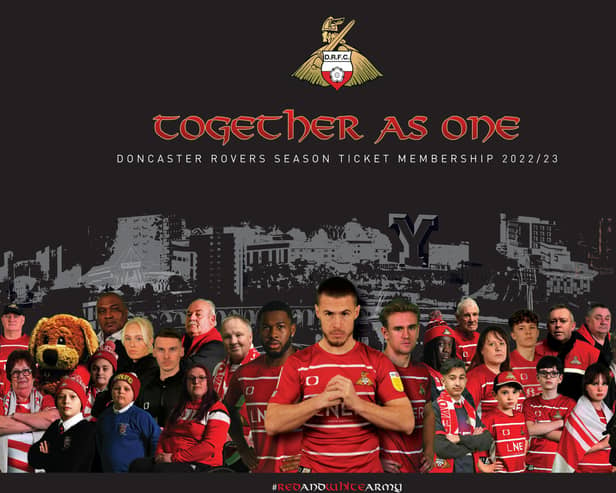 It's time to get yourself geared up for next season with Doncaster Rovers