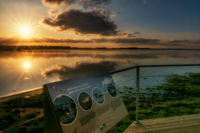 The viewing platform and information panels at Budle Bay have been well-received by bird-watchers and tourists.