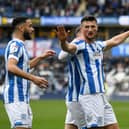 Doncaster Rovers signing and ex Huddersfield Town defender Matty Pearson (right) (Image: Jonathan Gawthorpe)