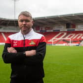 Grant McCann has returned to Doncaster Rovers for a second spell as manager. Photo: Heather King/DRFC.