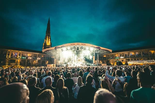 Texas delivered a magical night at The Piece Hall. (Photo: Cuffe and Taylor).