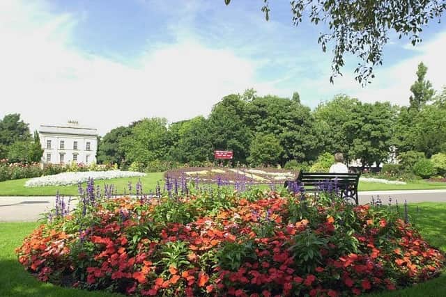 An undisclosed sum has been earmarked to improve tennis courts and parts of the Rose Garden in Elmfield Park off South Parade.