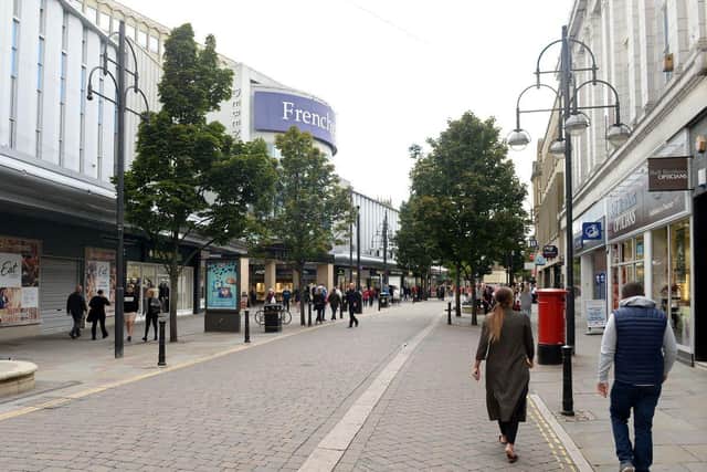 Doncaster town centre.