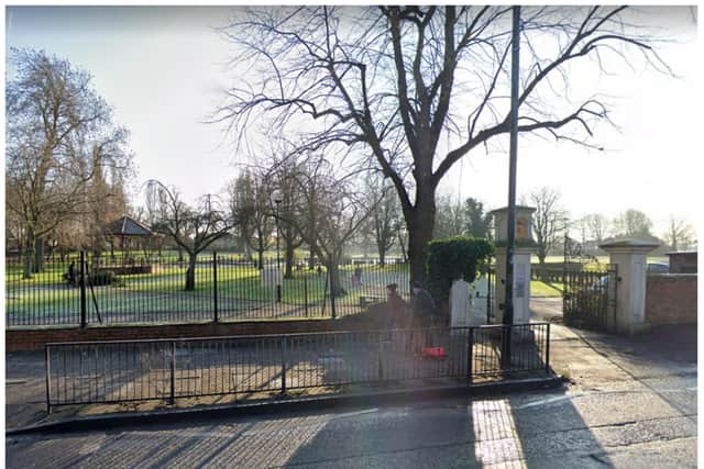 The incident is understood to have taken place in Thorne Memorial Park.