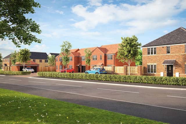 Plans submitted - Avant Homes intends to deliver 108 homes in Barnsley (CGI indicative of proposed house types)
