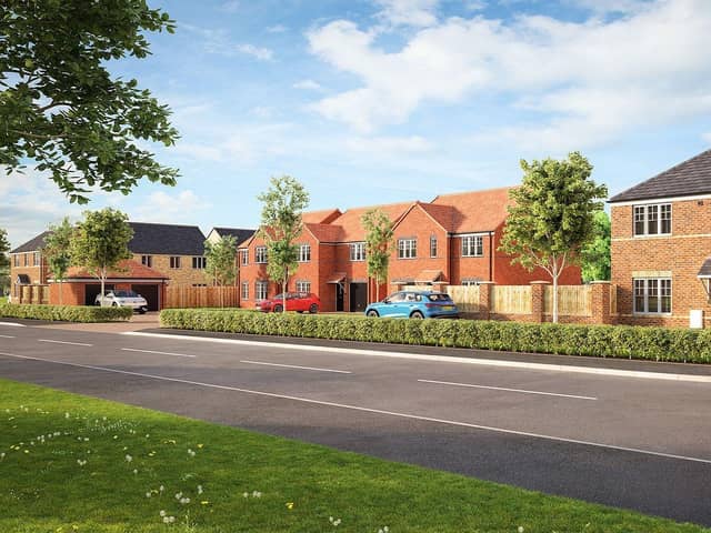 Plans submitted - Avant Homes intends to deliver 108 homes in Barnsley (CGI indicative of proposed house types)