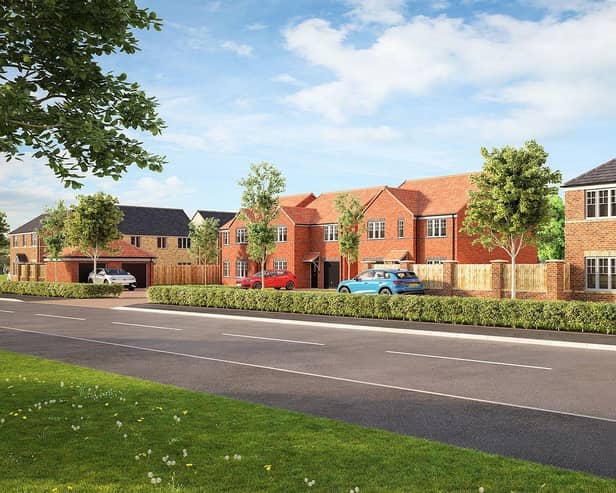 Plans submitted - Avant Homes intends to deliver 108 homes in Barnsley (CGI indicative of proposed house types)